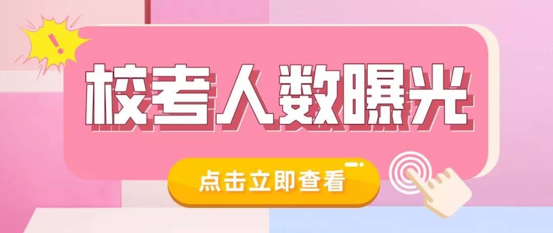 大曝光！多院校2021年校考报名人数公布（附央音、国音报录比）